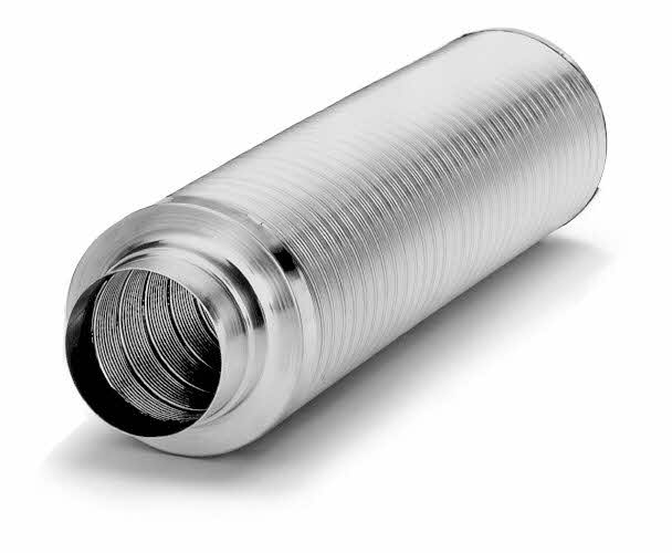 Gaine acoustique flexible HELIOS en aluminium Ø 125 mm