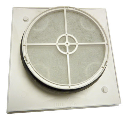 Bouche de ventilation design, réglable et ronde - DN125