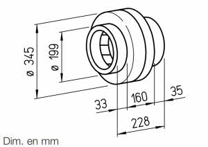 Diamètre: Ø 200 A - RR 200 A(5658)