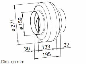 Diamètre: Ø 160 - RR EC 160(5785)