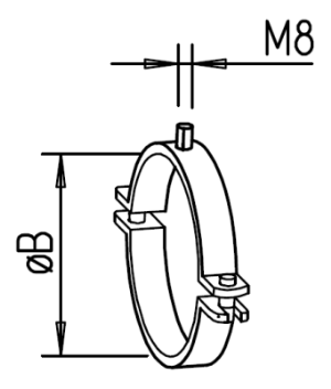 Bouche réglable métallique d'extraction Ø 80, 100, 125, 160 ou 200 mm  (MTVA) - Bouches VMC réglables - Helios