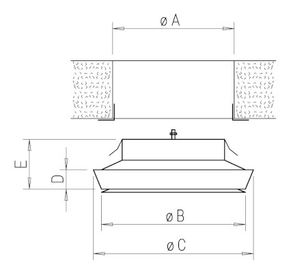 Bouche extraction plastique-Helios KTVA - Fiabishop